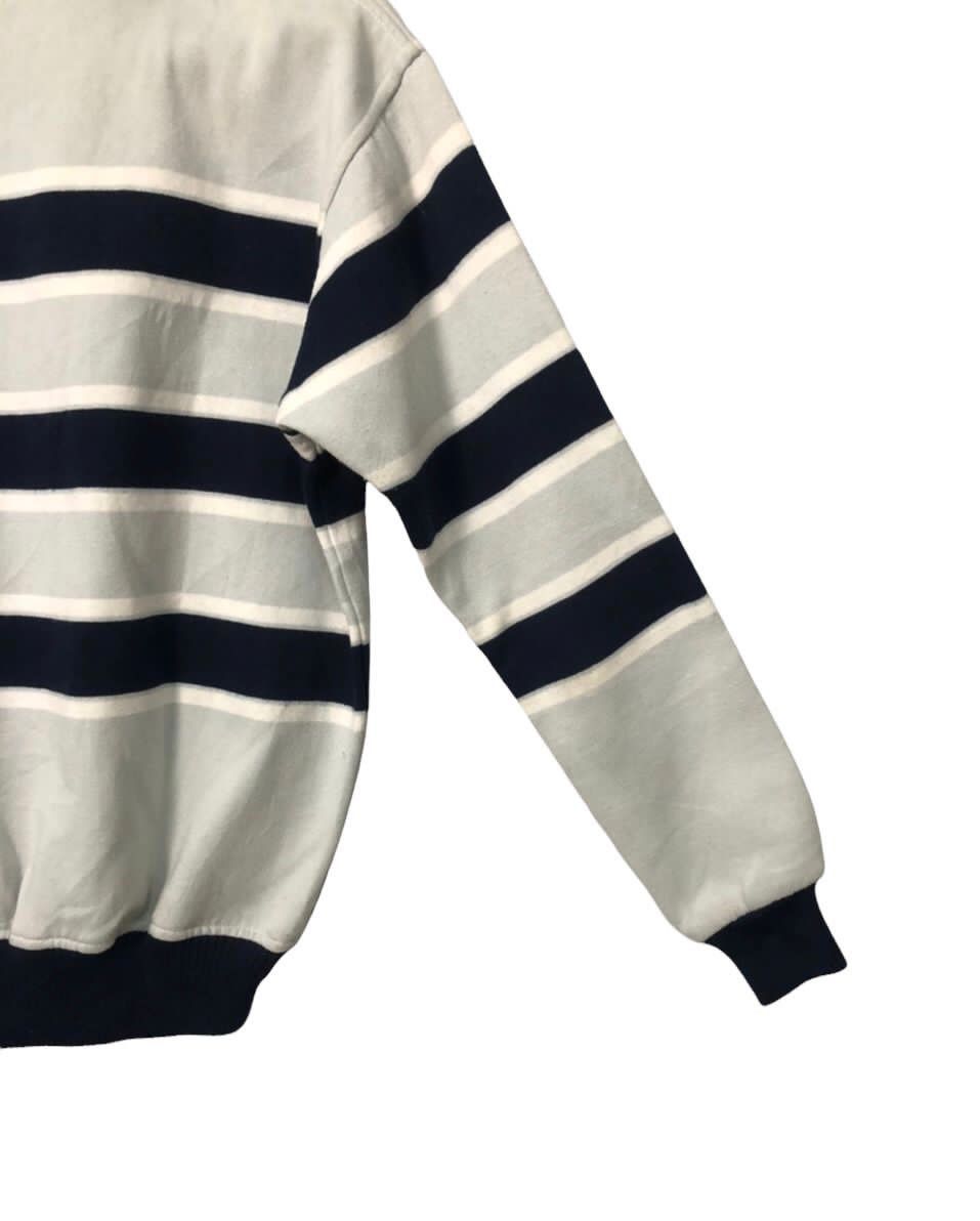 Japanese Brand Vintage Cosmic Striped Sweatshirt Size US M / EU 48-50 / 2 - 6 Thumbnail