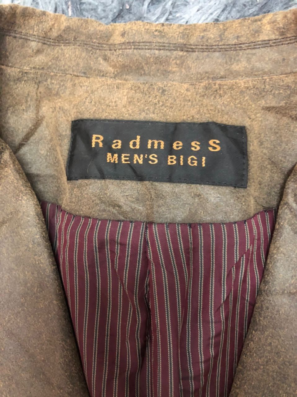 BIGI Vintage Radmess Mens Bigi Leather Blazer Coat Jacket Size US M / EU 48-50 / 2 - 11 Thumbnail