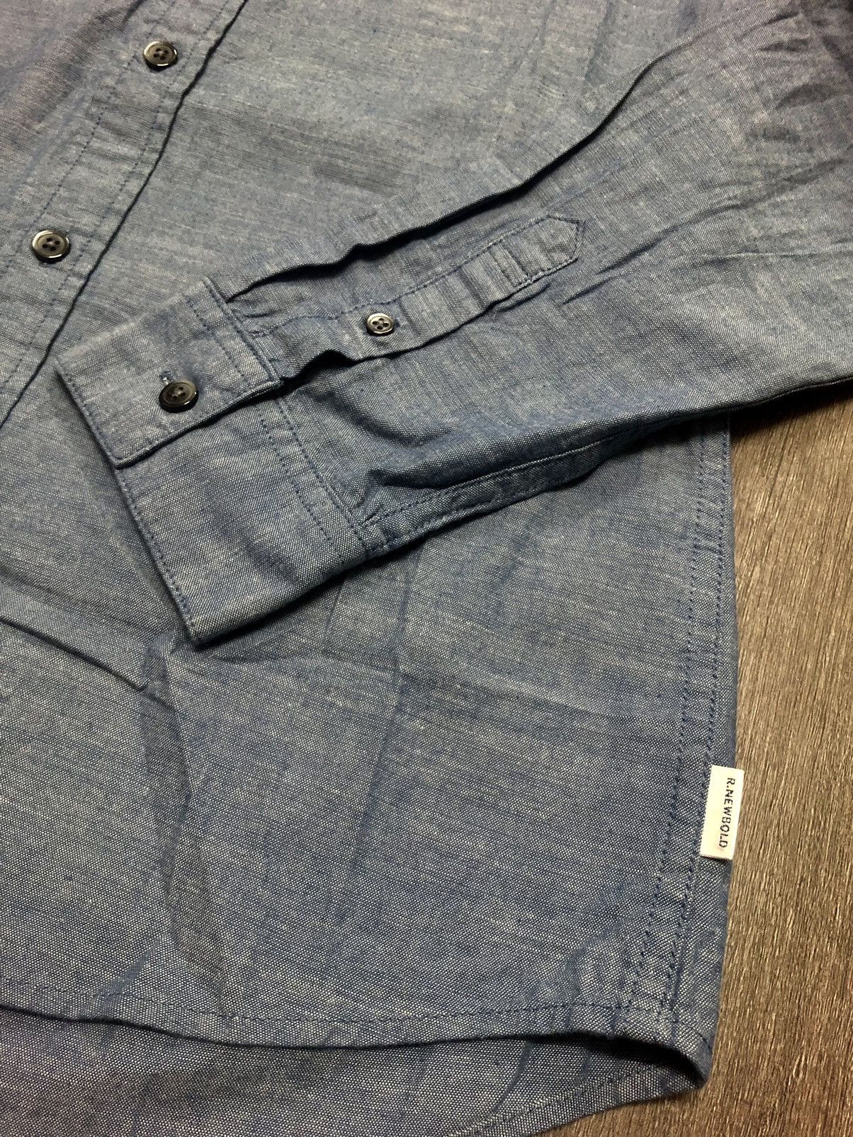 Paul Smith × R.Newbold × Vintage Vintage Chambray Shirt R.Newbold by Paul Smitch Size US M / EU 48-50 / 2 - 5 Thumbnail