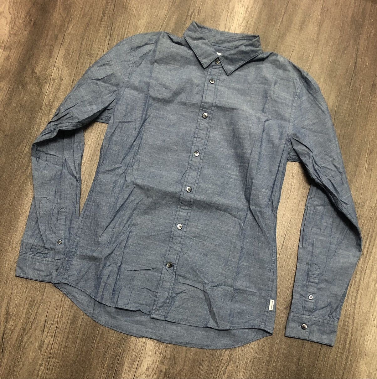 Paul Smith × R.Newbold × Vintage Vintage Chambray Shirt R.Newbold by Paul Smitch Size US M / EU 48-50 / 2 - 4 Thumbnail
