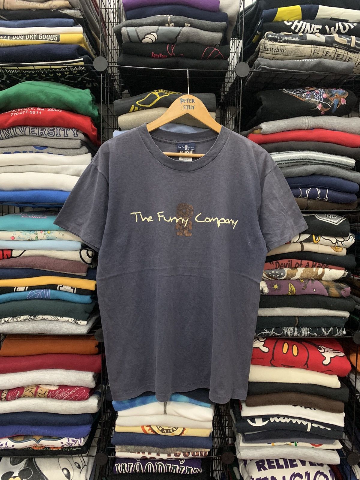Anvil Vintage 90’s The Funny Company T-shirt Size US L / EU 52-54 / 3 - 1 Thumbnail