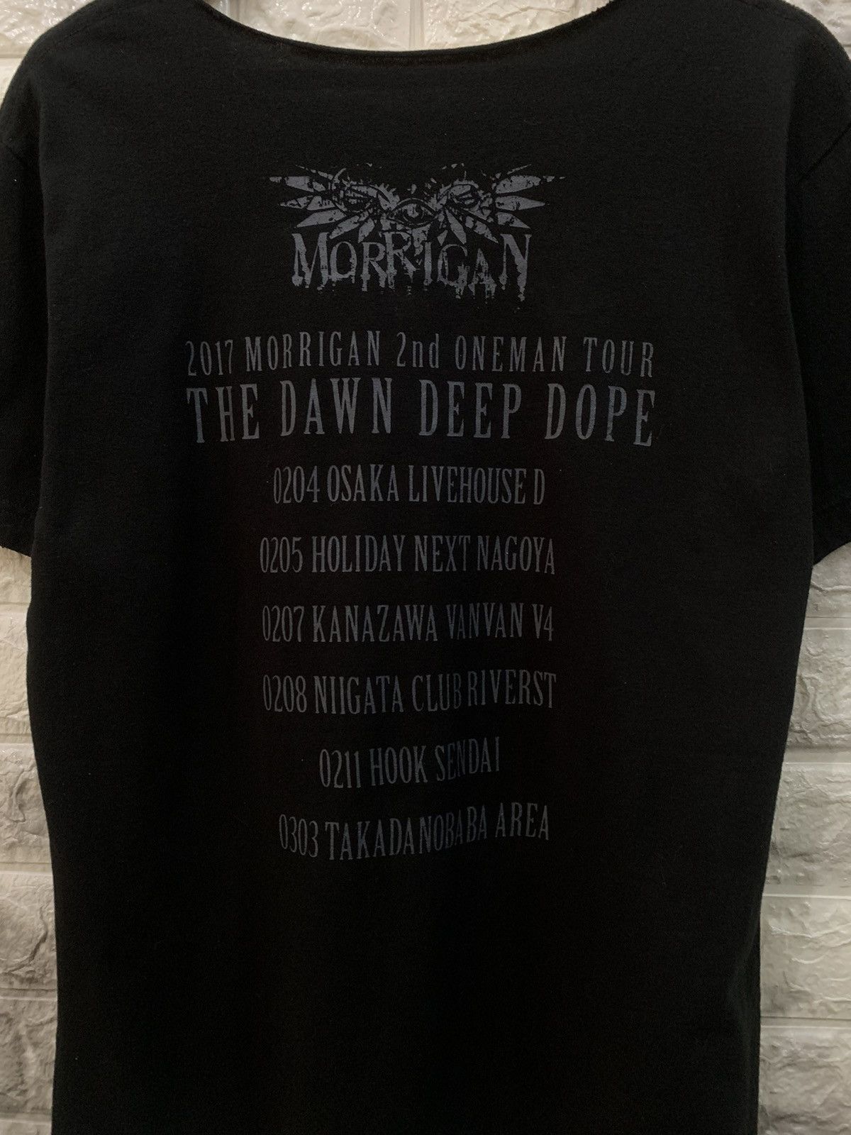 Band Tees The DDD 2017 Morrigan 2nd Oneman Tour Size US M / EU 48-50 / 2 - 5 Thumbnail