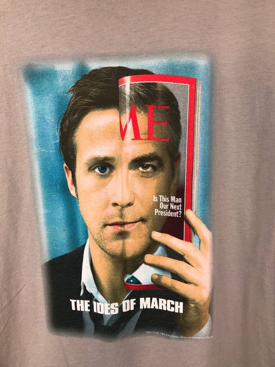 Vintage The Ides of March Political Movie Promo Tee Size US M / EU 48-50 / 2 - 2 Thumbnail