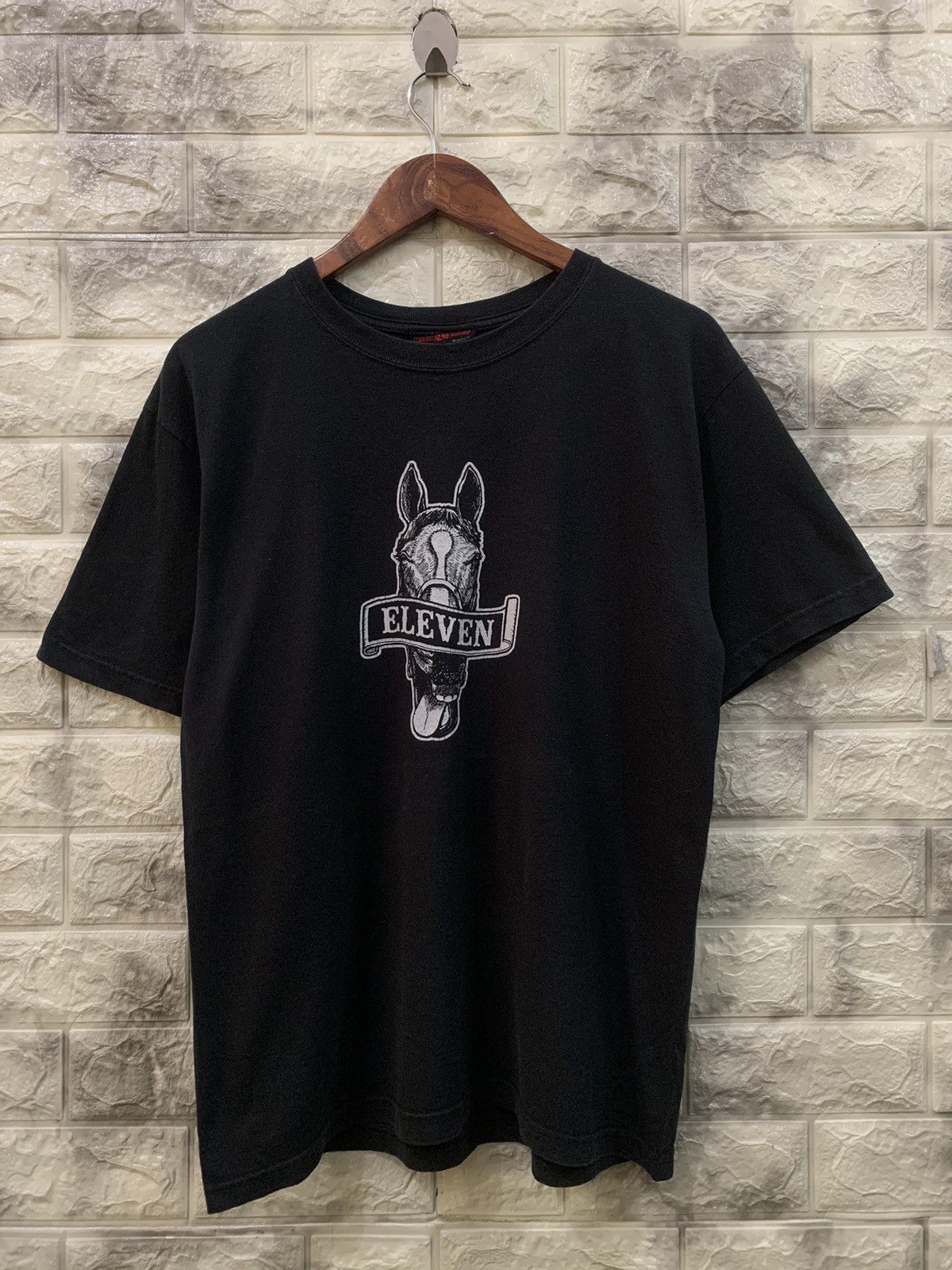 image of Eleven Eleven x Vintage Eleven Tee in Black, Men's (Size Medium)
