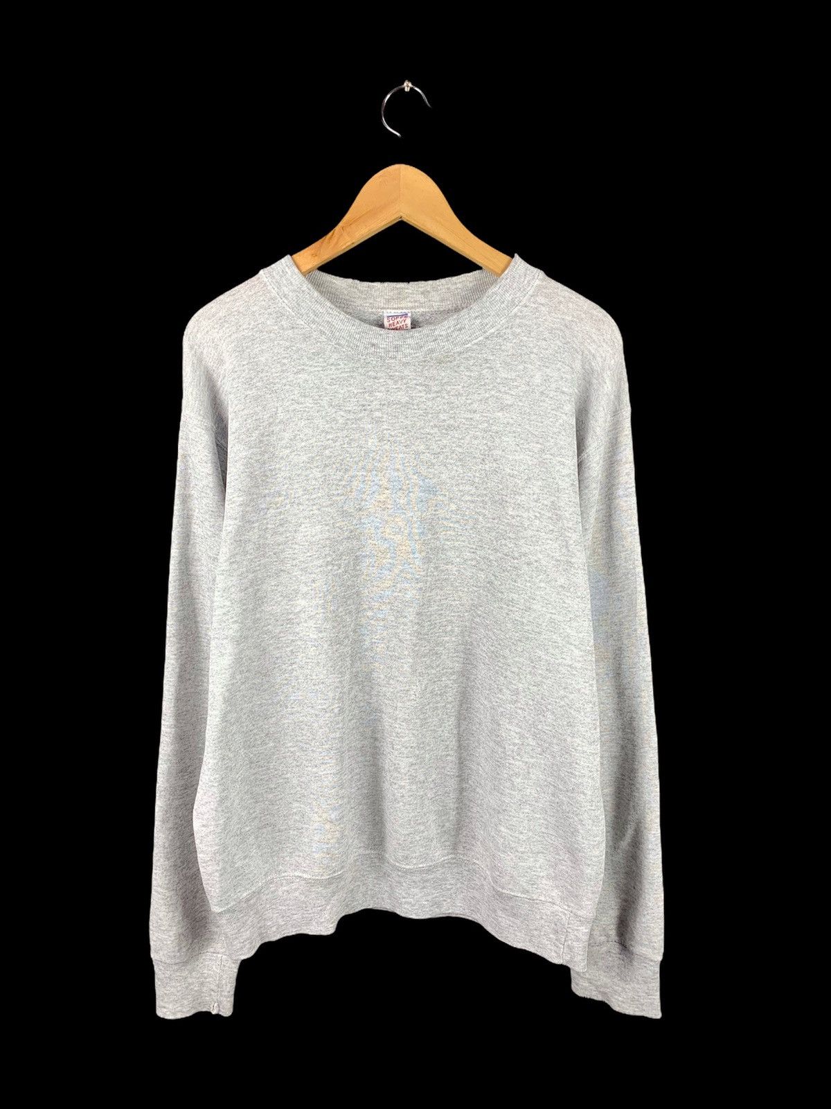 Vintage Vintage 90s Soffe Heavy Sweats Plain Sweater Size US L / EU 52-54 / 3 - 1 Thumbnail