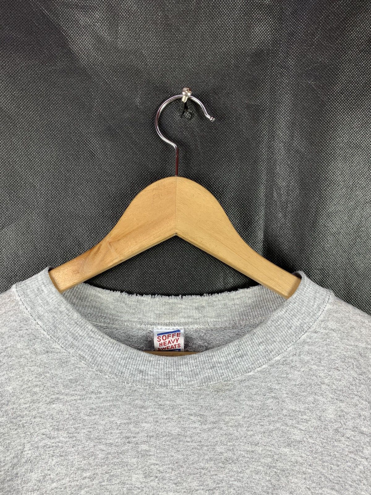 Vintage Vintage 90s Soffe Heavy Sweats Plain Sweater Size US L / EU 52-54 / 3 - 3 Thumbnail