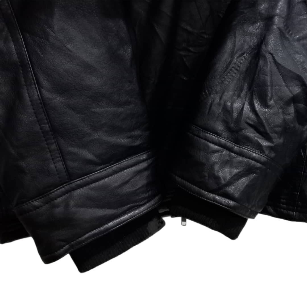 Karl Kani × Vintage Vintage 80's Karl Kani Synthetic Leather Jacket Size US M / EU 48-50 / 2 - 12 Thumbnail