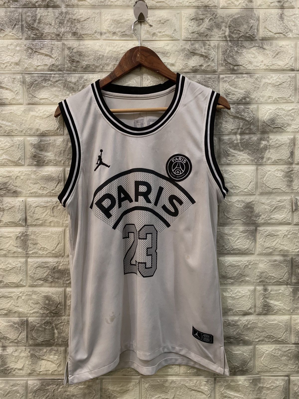 Jordan Brand Jordan + PSG NBA Jersey Size US M / EU 48-50 / 2 - 2 Thumbnail