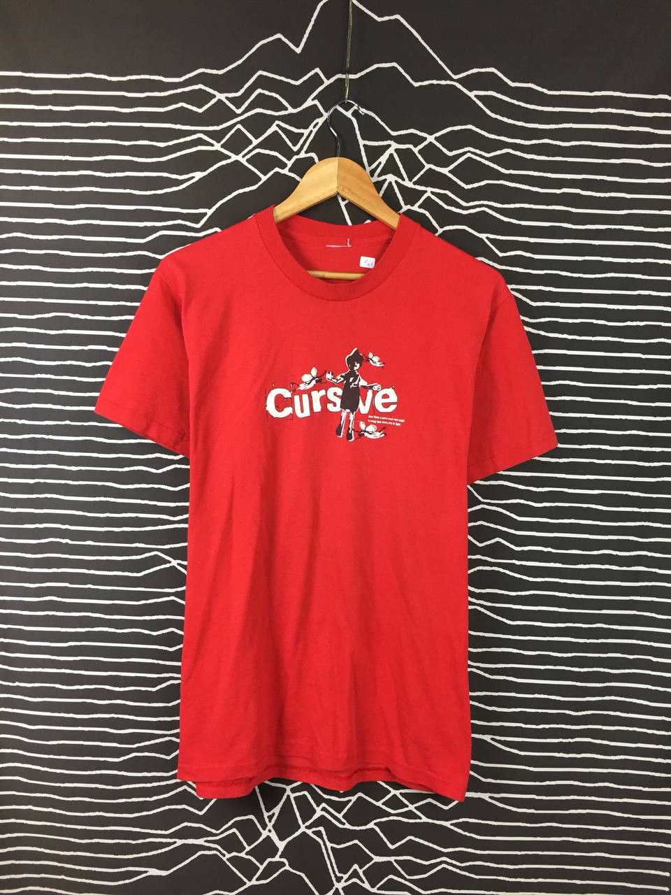 Vintage vtg 2000s cursive indie rock emo band tee grailed