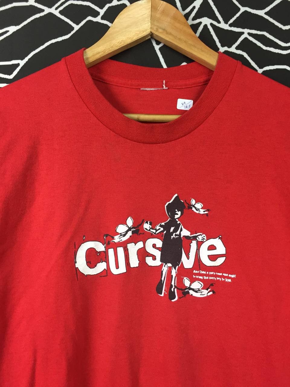 Band Tees Vtg 2000s Cursive Indie Rock Emo Band Tee Size US M / EU 48-50 / 2 - 3 Thumbnail