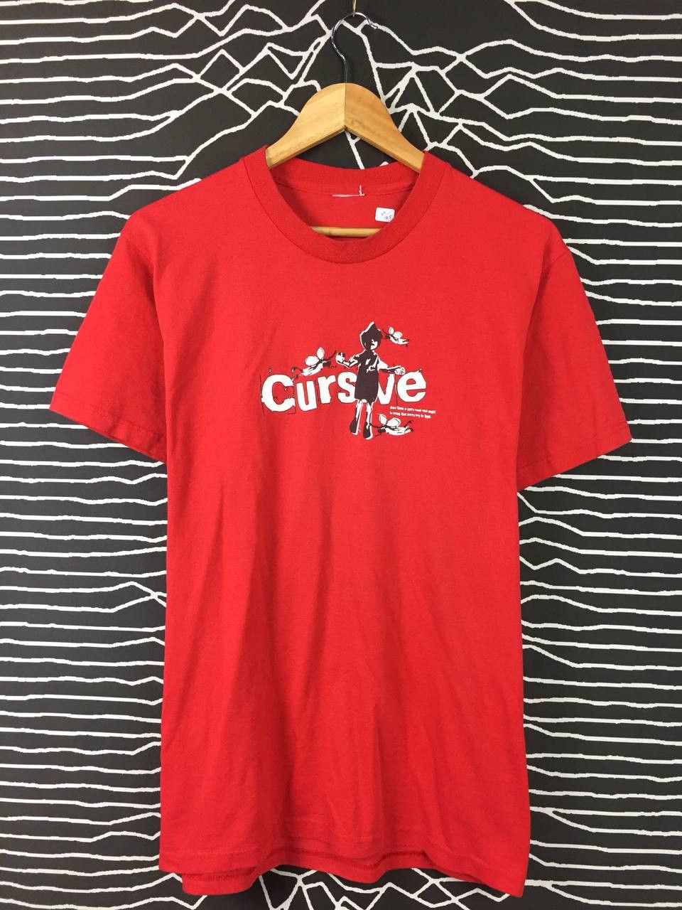 Band Tees Vtg 2000s Cursive Indie Rock Emo Band Tee Size US M / EU 48-50 / 2 - 1 Thumbnail