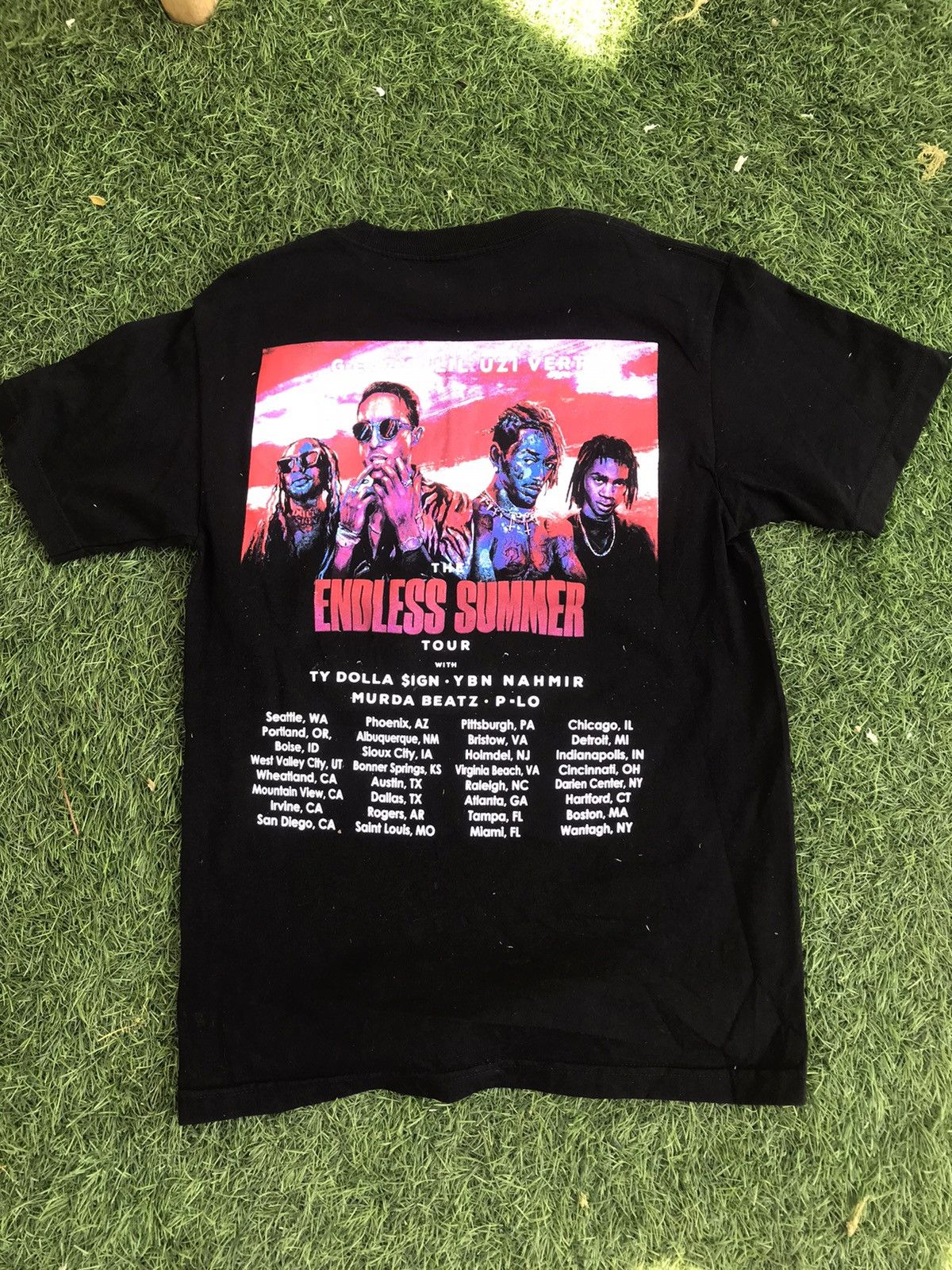 Band Tees Endless summer tour t shirt ft lil uzi vert.ty dolla $ign Size US S / EU 44-46 / 1 - 3 Thumbnail