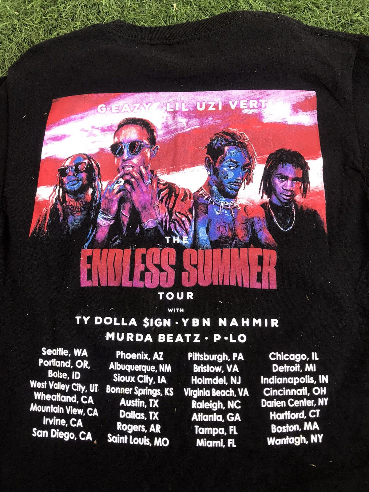 Band Tees Endless summer tour t shirt ft lil uzi vert.ty dolla $ign Size US S / EU 44-46 / 1 - 5 Thumbnail