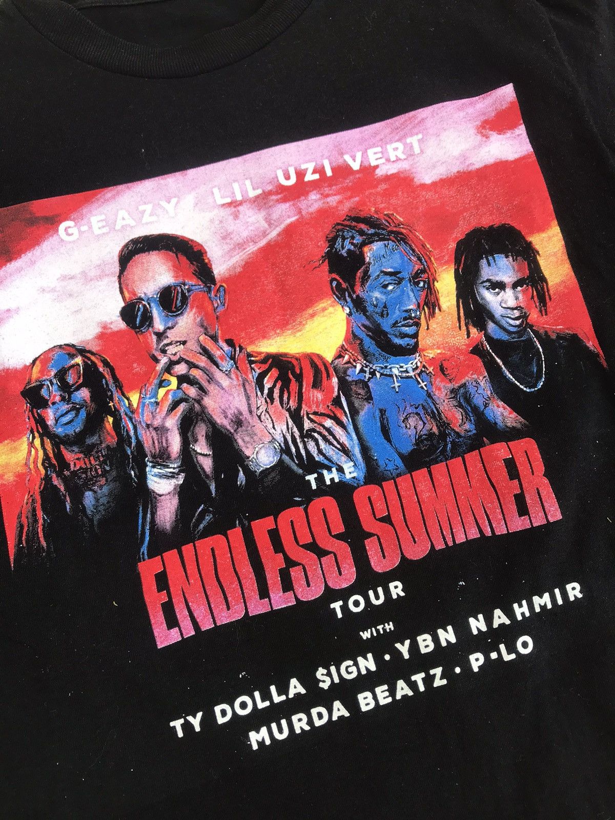 Band Tees Endless summer tour t shirt ft lil uzi vert.ty dolla $ign Size US S / EU 44-46 / 1 - 2 Thumbnail