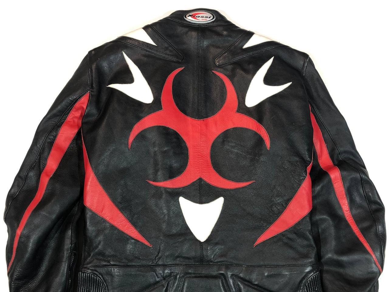 Genuine Leather Riossi Leather Moto Racing Jacket Size US M / EU 48-50 / 2 - 9 Thumbnail