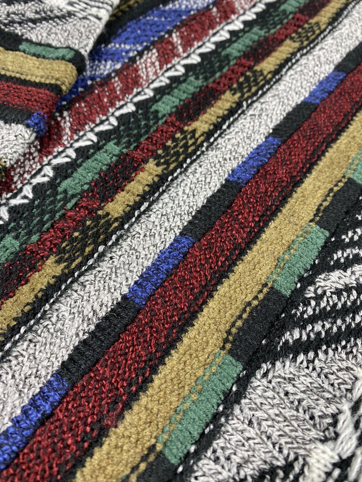Vintage 🔥LASTDROP🔥 Knitted Coogi Style Sweater V-neck Size US L / EU 52-54 / 3 - 4 Thumbnail