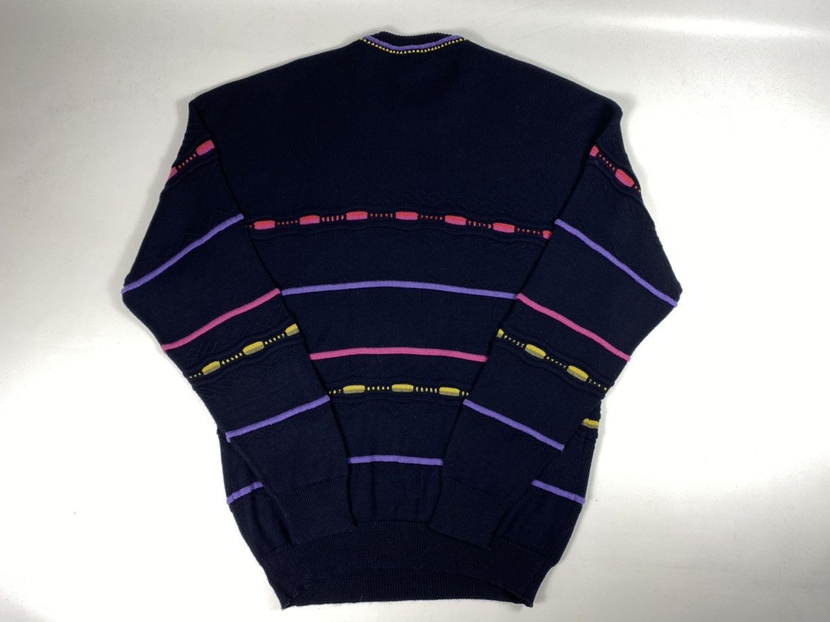 Vintage 🔥LASTDROP🔥 Coloured Knitted Sweater Coogi Style 90s 80s Size US XL / EU 56 / 4 - 9 Thumbnail