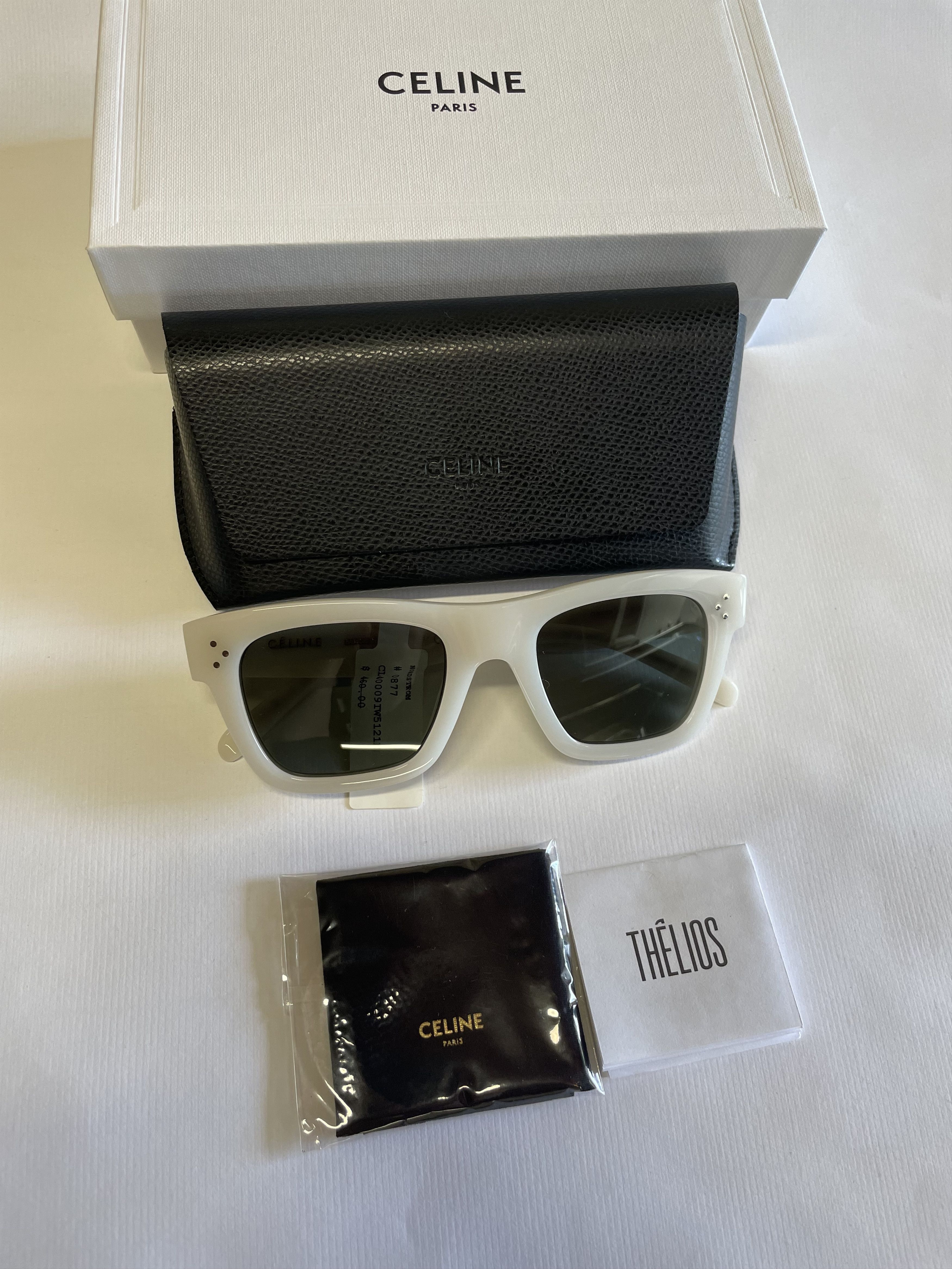 Celine Celine Square CL40009I 21N 51mm Unisex Sunglasses Size ONE SIZE - 4 Thumbnail