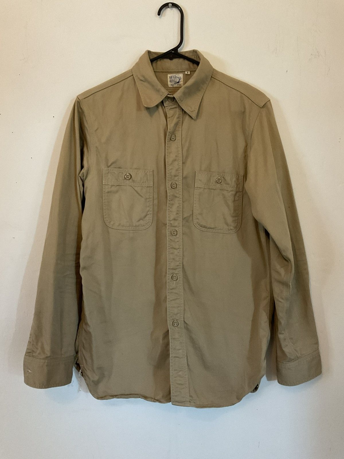 Orslow Orslow Khaki Workshirt AW2019 Size US S / EU 44-46 / 1 - 2 Thumbnail