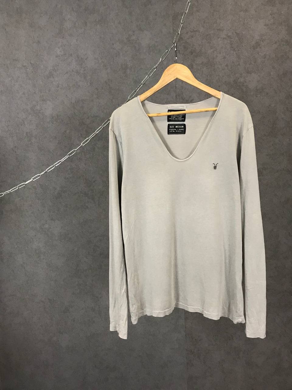 Allsaints Allsaints vintage v neck longsleeve Size US M / EU 48-50 / 2 - 1 Thumbnail