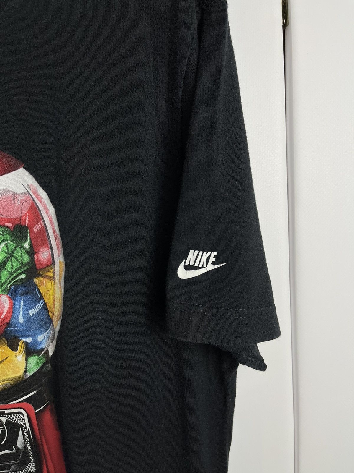 Nike × Vintage Nike vintage tee t-shirt chewing soccer football machine Size US L / EU 52-54 / 3 - 5 Thumbnail