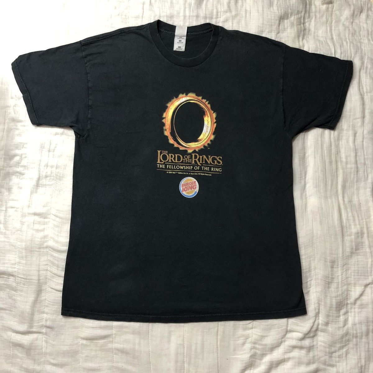 Vintage 2001 The Lord Of The Ring T Shirt