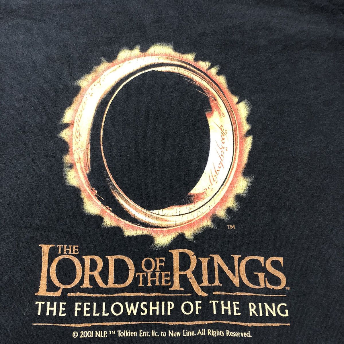 Vintage Vintage 2001 The Lord Of The Ring T Shirt Size US XXL / EU 58 / 5 - 3 Thumbnail