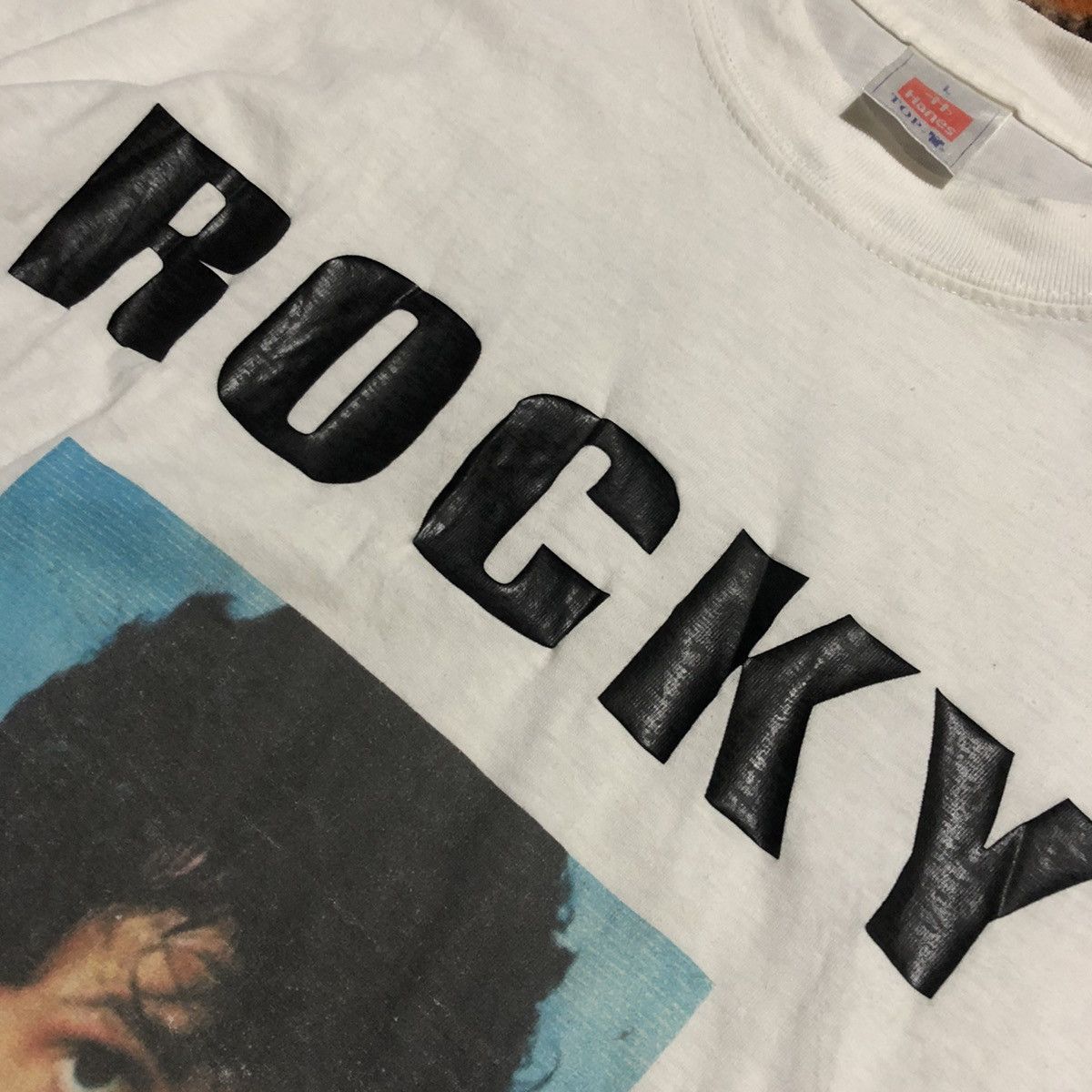 Band Tees 💥Vintage Rocky Movie Rare T-Shirt Size US L / EU 52-54 / 3 - 5 Thumbnail