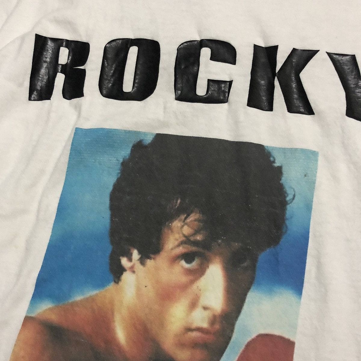 Band Tees 💥Vintage Rocky Movie Rare T-Shirt Size US L / EU 52-54 / 3 - 4 Thumbnail