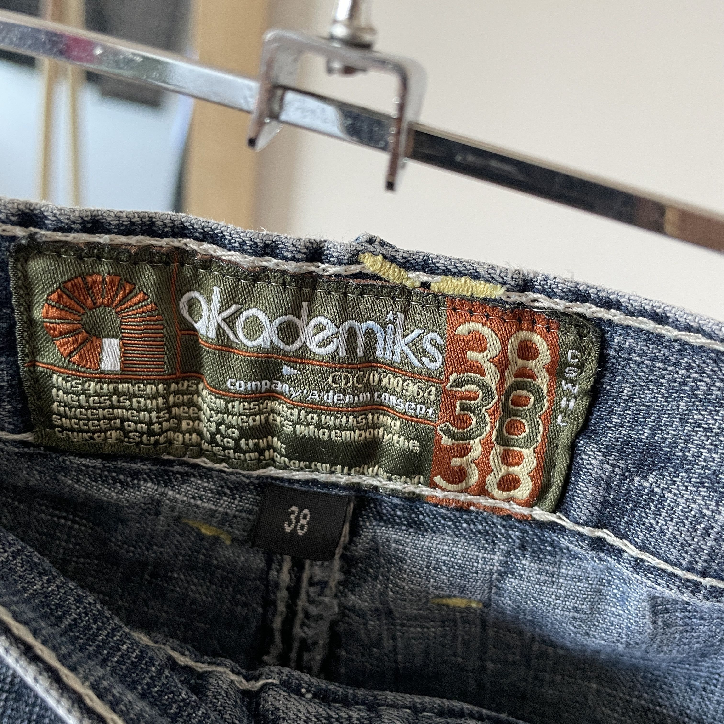 Akademiks Akademiks Vintage Y2K Double Knee Wide Leg Denim Size 38 Size US 38 / EU 54 - 12 Thumbnail