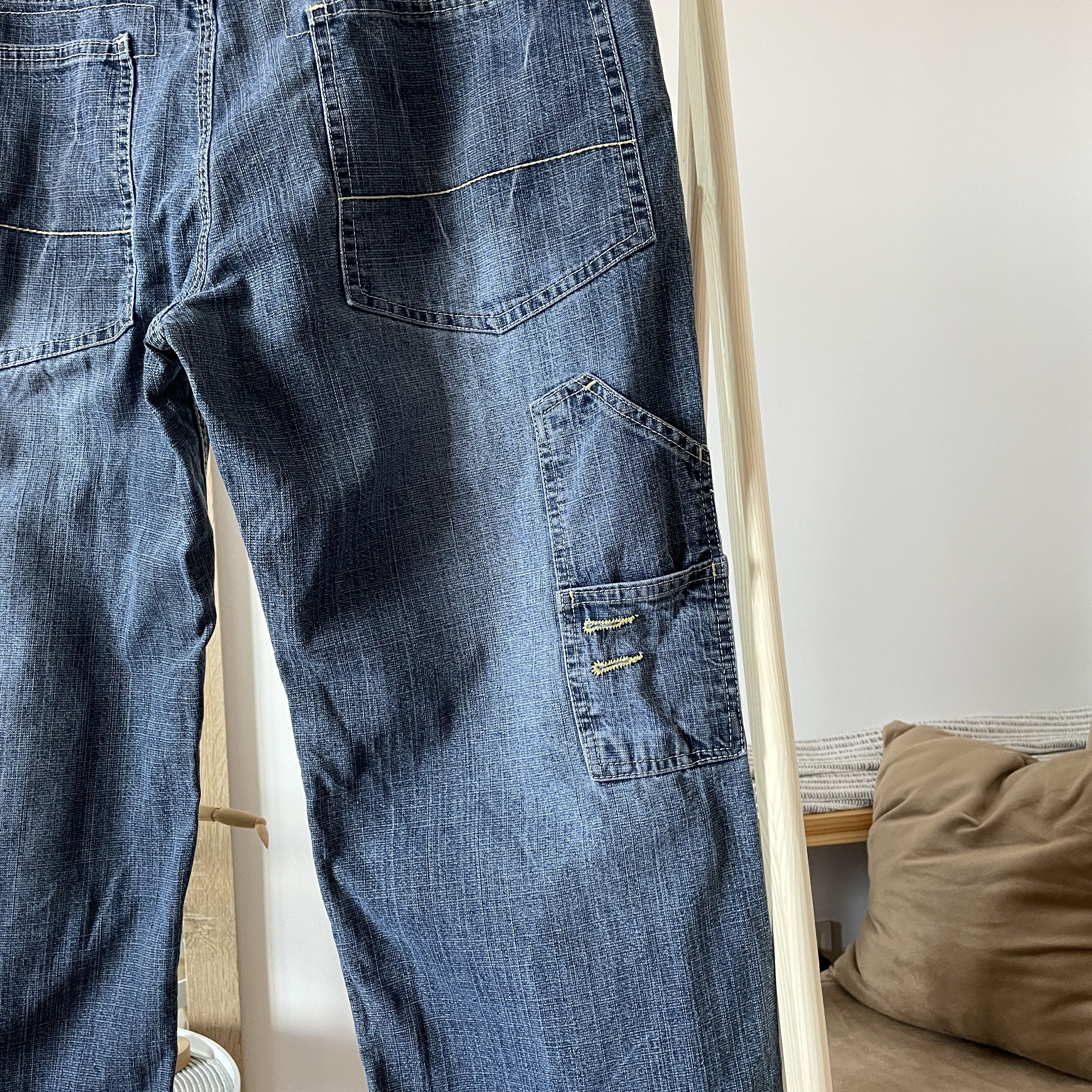 Akademiks Akademiks Vintage Y2K Double Knee Wide Leg Denim Size 38 Size US 38 / EU 54 - 9 Thumbnail