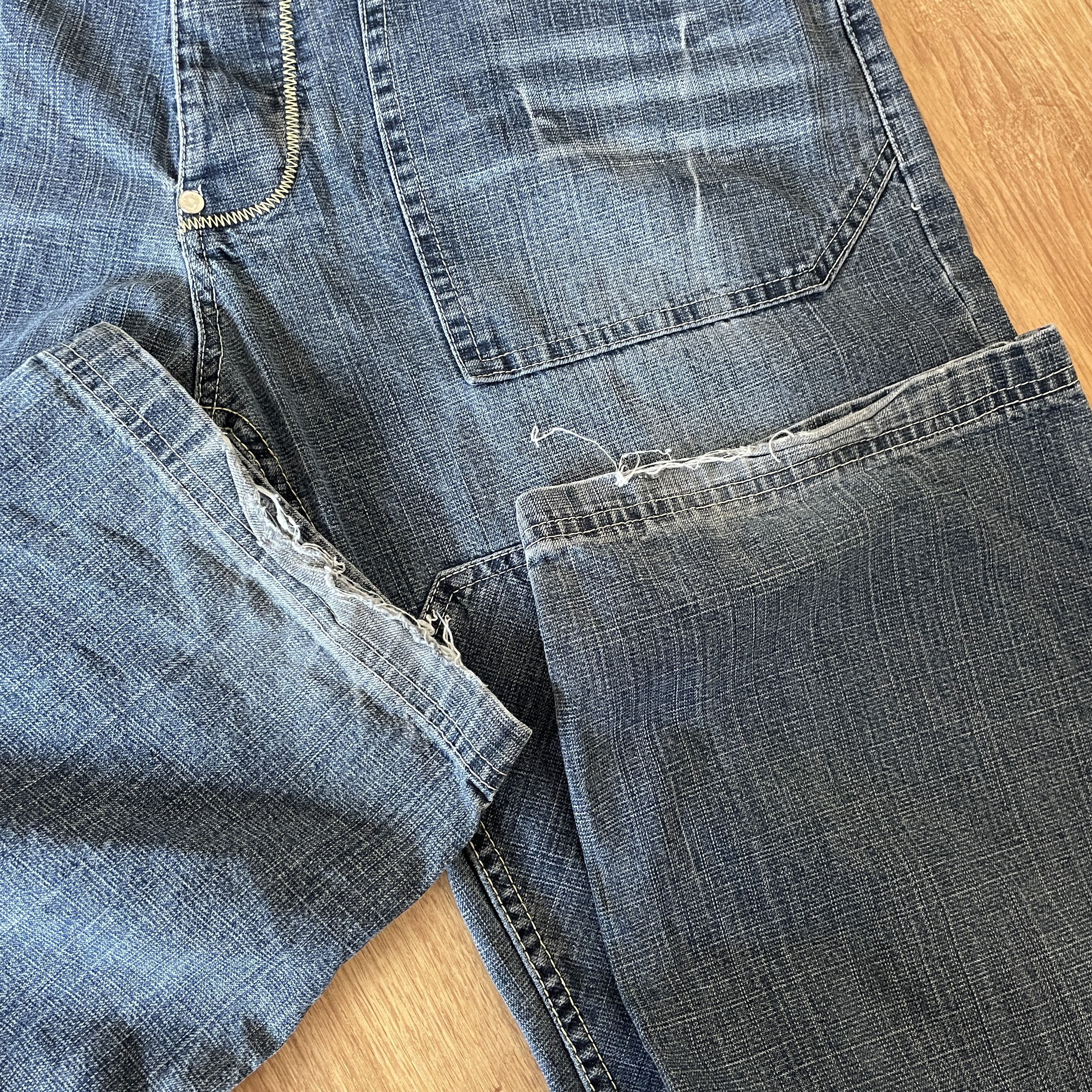 Akademiks Akademiks Vintage Y2K Double Knee Wide Leg Denim Size 38 Size US 38 / EU 54 - 11 Thumbnail