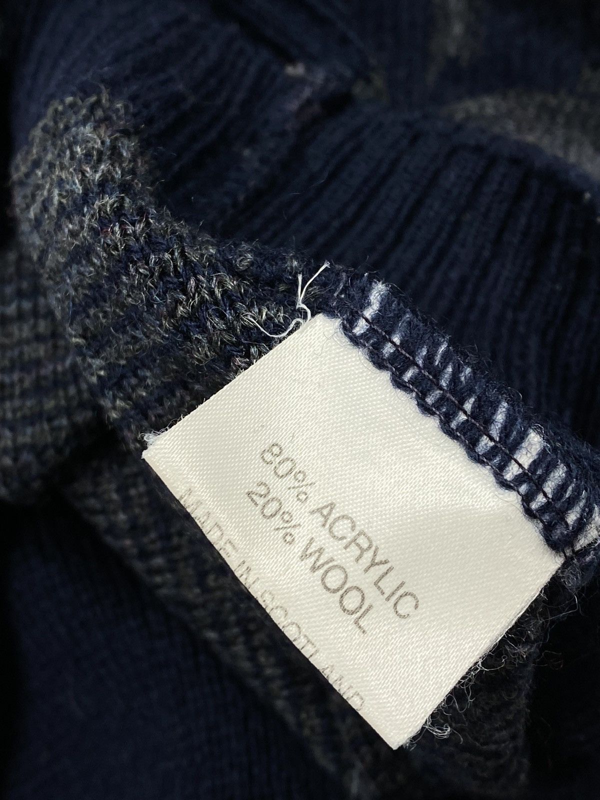 Farah LASTDROP🔥Vintage Farah Wool Acrilic Abstract Knitted Stripe Size US L / EU 52-54 / 3 - 7 Thumbnail
