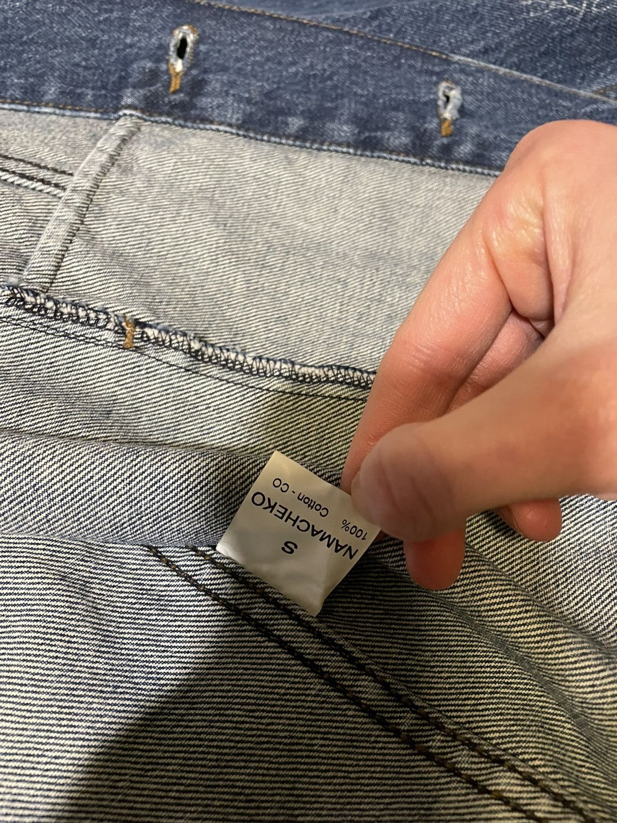Namacheko Namacheko x Kamil Abbas x Browns Focus Denim Jacket Size US S / EU 44-46 / 1 - 11 Thumbnail