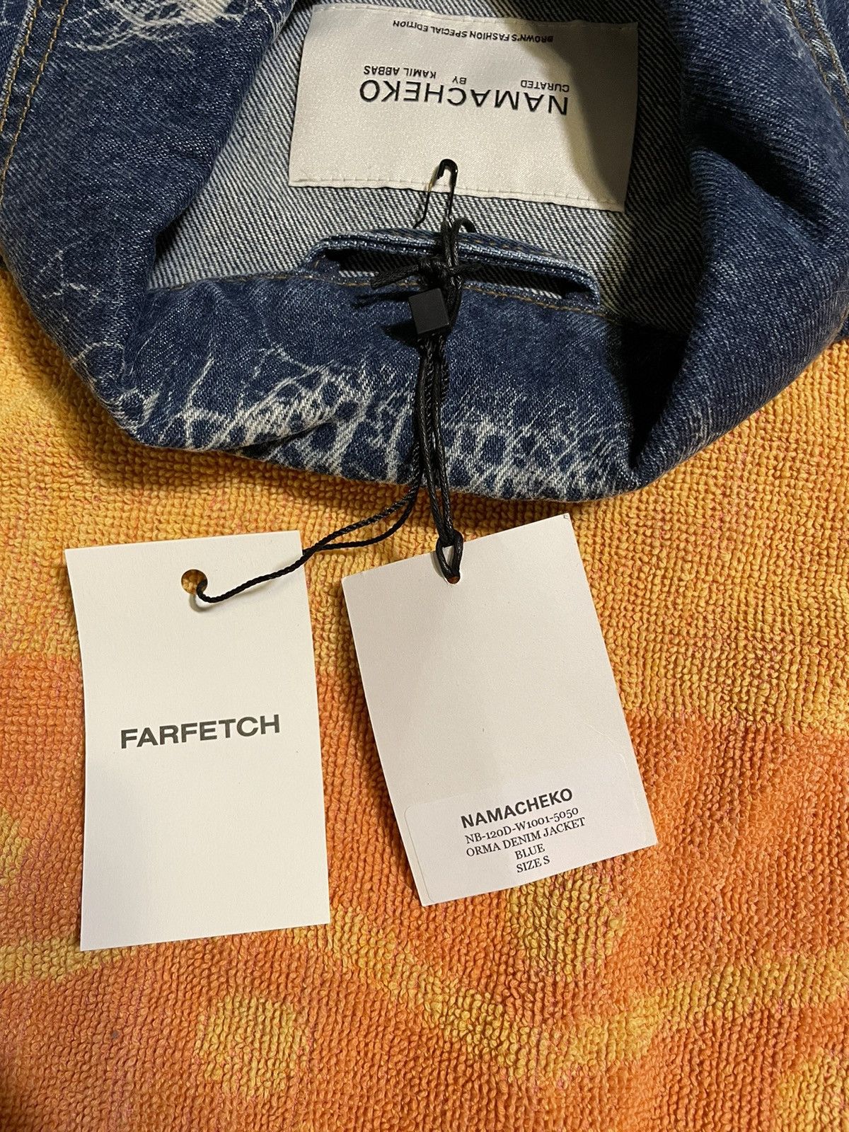 Namacheko Namacheko x Kamil Abbas x Browns Focus Denim Jacket Size US S / EU 44-46 / 1 - 9 Thumbnail