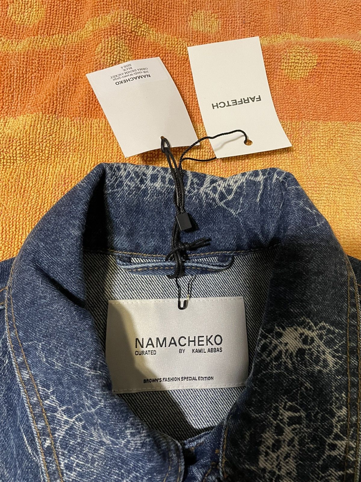 Namacheko Namacheko x Kamil Abbas x Browns Focus Denim Jacket Size US S / EU 44-46 / 1 - 8 Thumbnail