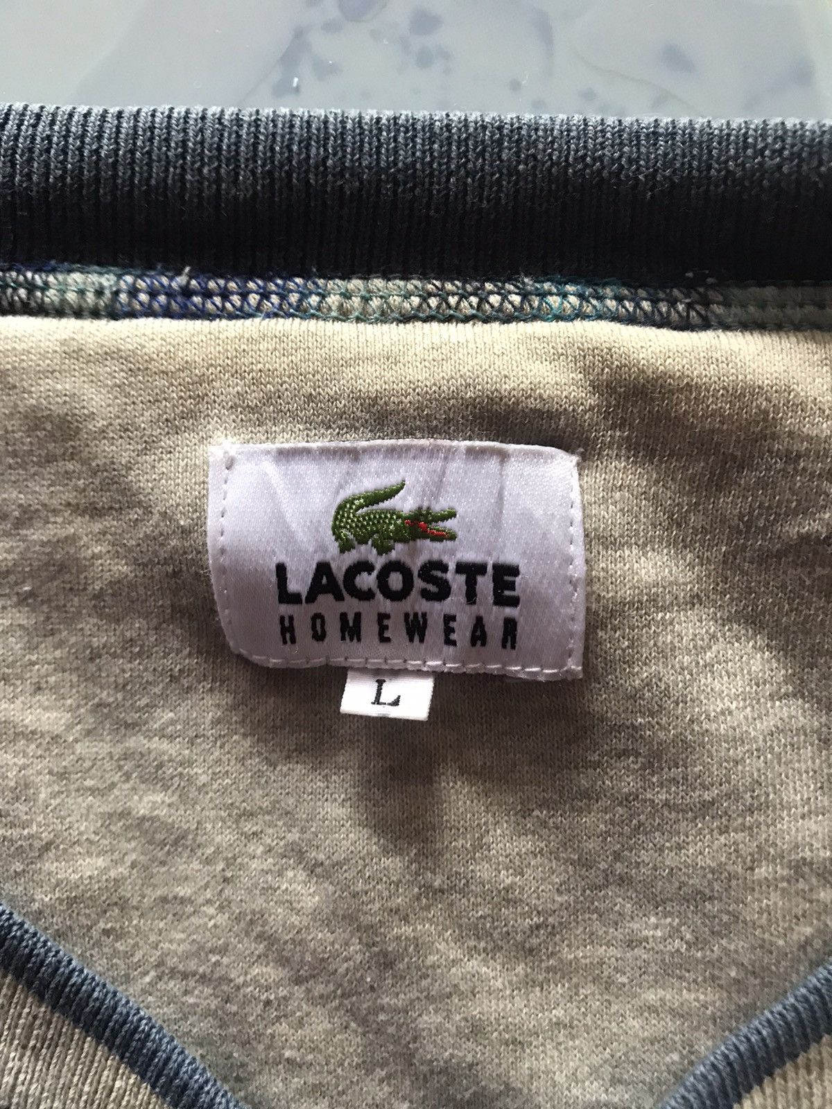 Lacoste Lacoste homewear sweatshirt size L Size US L / EU 52-54 / 3 - 3 Thumbnail