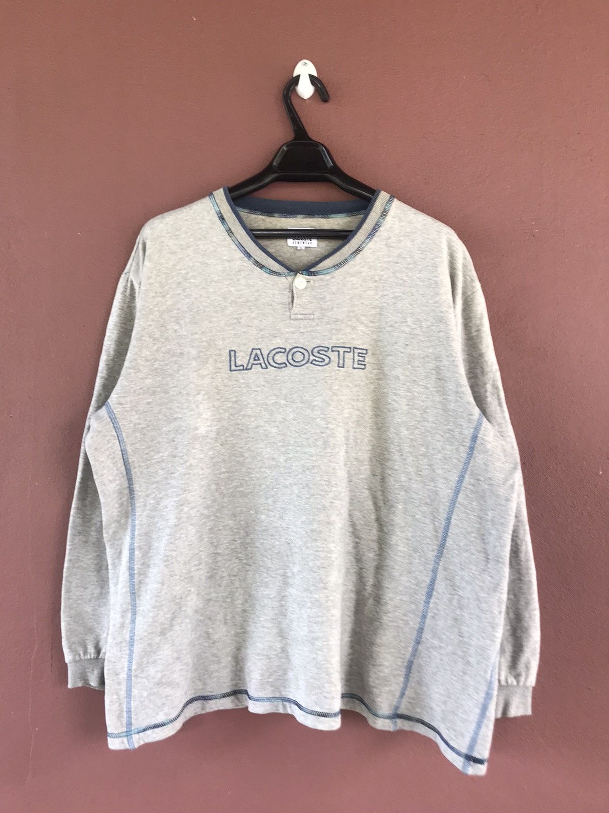 Lacoste Lacoste homewear sweatshirt size L Size US L / EU 52-54 / 3 - 1 Thumbnail