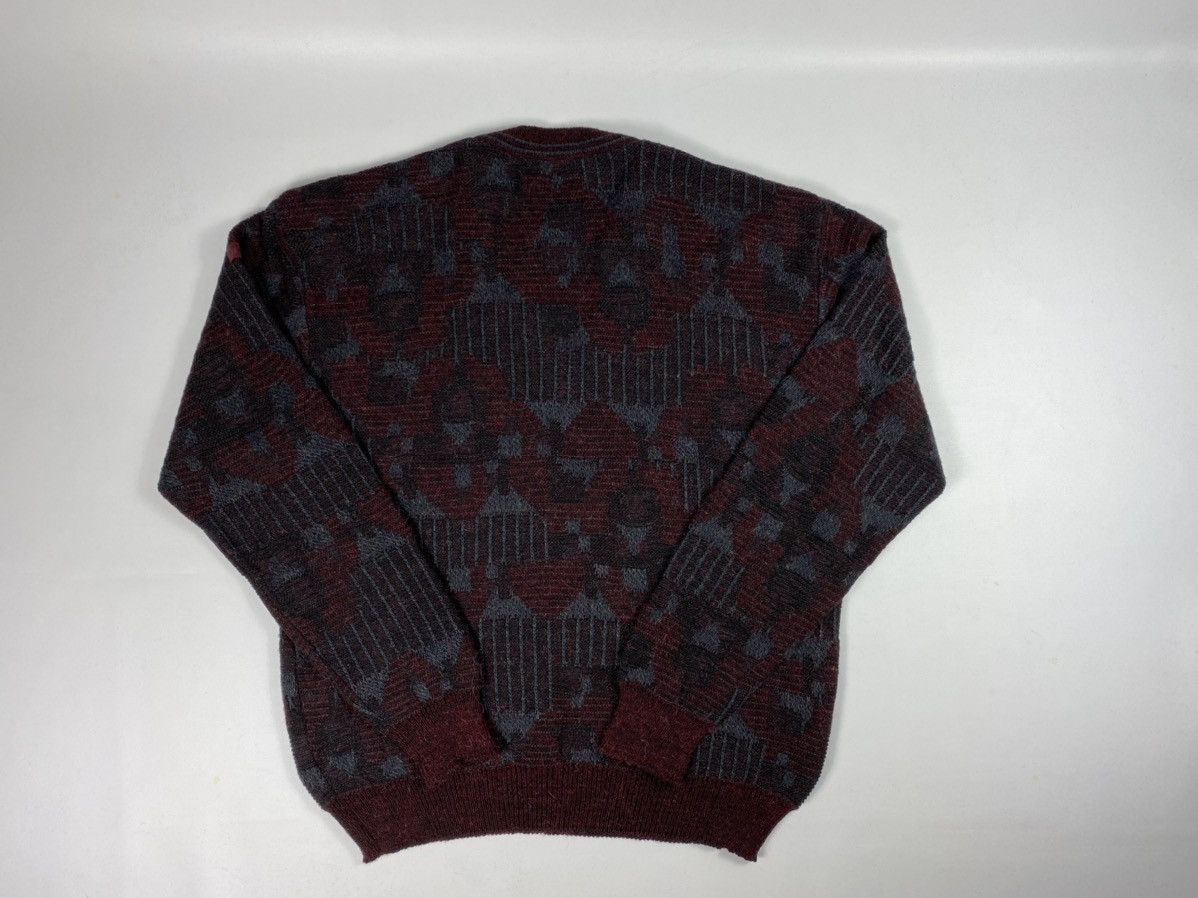 Vintage 🔥LASTDROP🔥 80s W Germany Bloody Alpaca V-neck Sweater Size US L / EU 52-54 / 3 - 9 Thumbnail