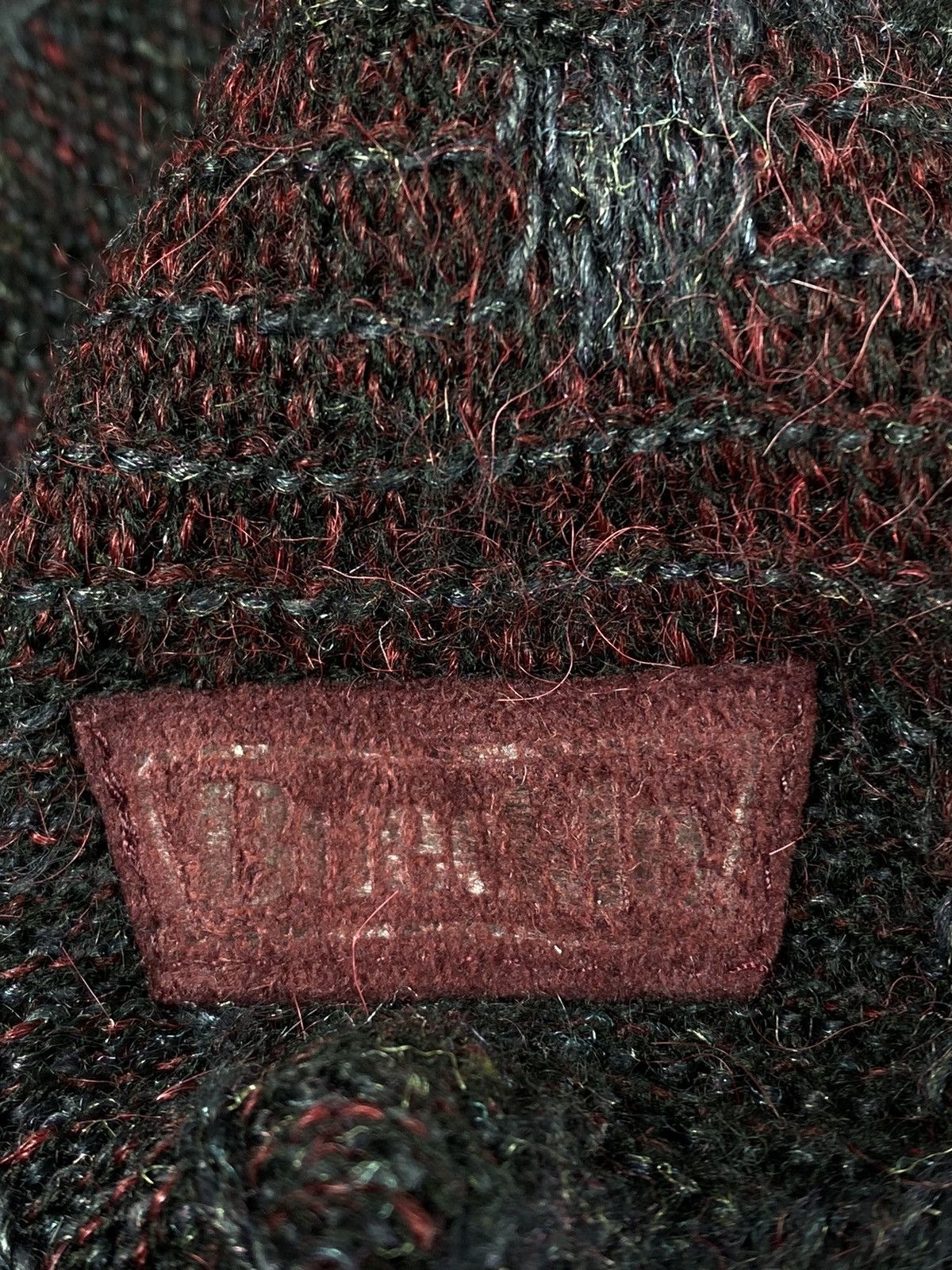 Vintage 🔥LASTDROP🔥 80s W Germany Bloody Alpaca V-neck Sweater Size US L / EU 52-54 / 3 - 6 Thumbnail