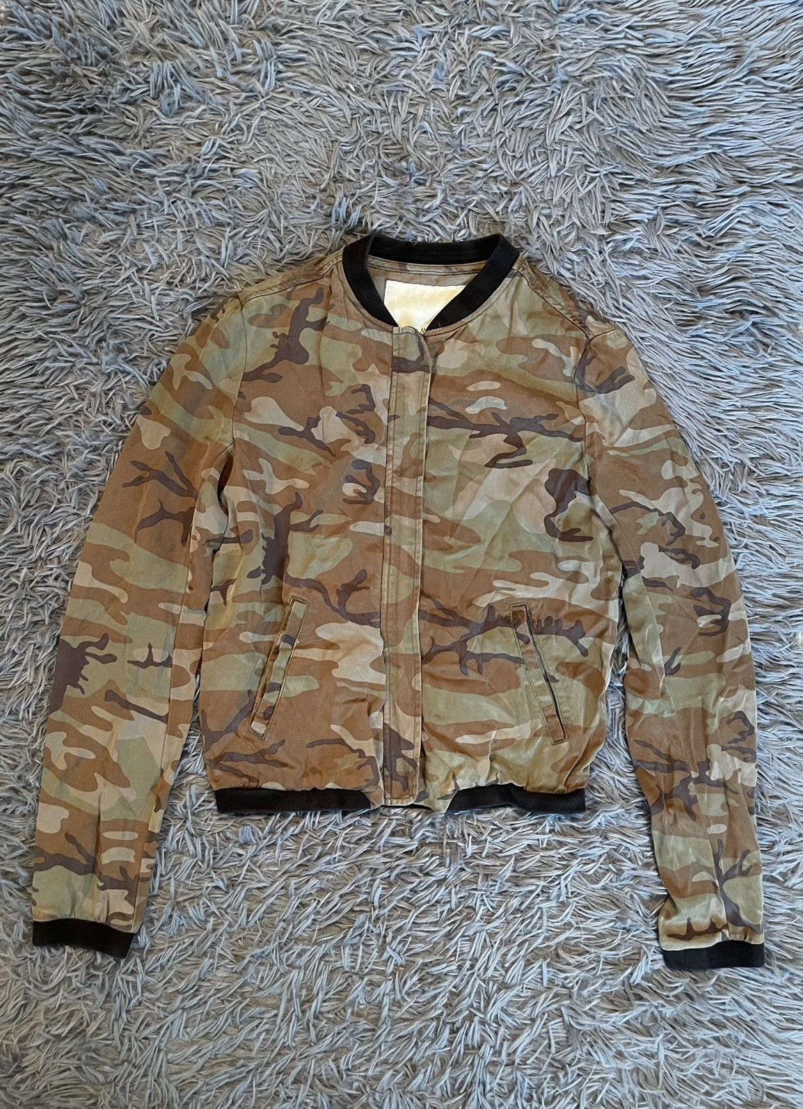 Denim & Supply Ralph Lauren × Polo Ralph Lauren × Vintage Denim & Supply Ralph Lauren 00s vintage camo bomber jacket Size S / US 4 / IT 40 - 1 Thumbnail