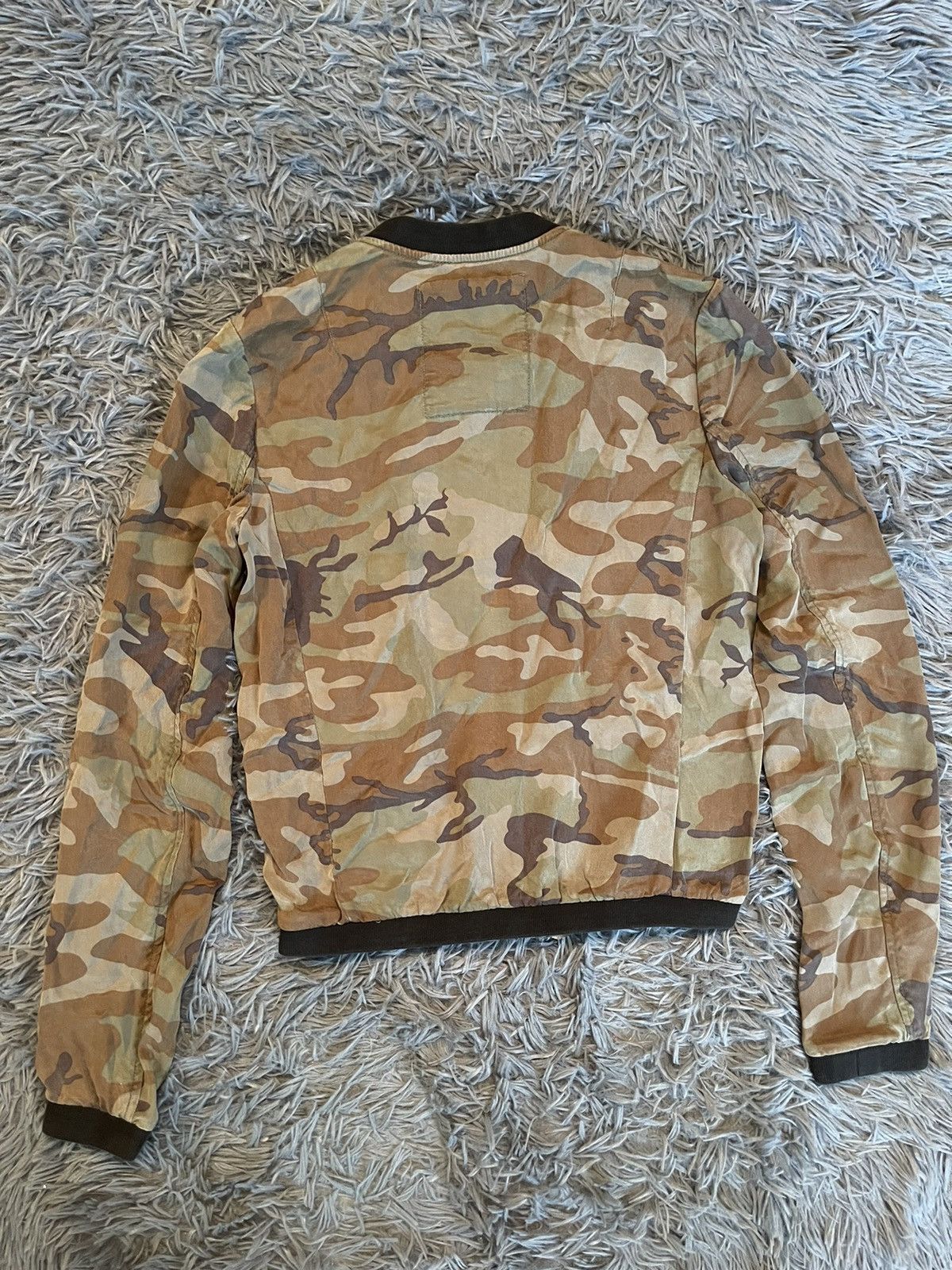 Denim & Supply Ralph Lauren × Polo Ralph Lauren × Vintage Denim & Supply Ralph Lauren 00s vintage camo bomber jacket Size S / US 4 / IT 40 - 11 Thumbnail