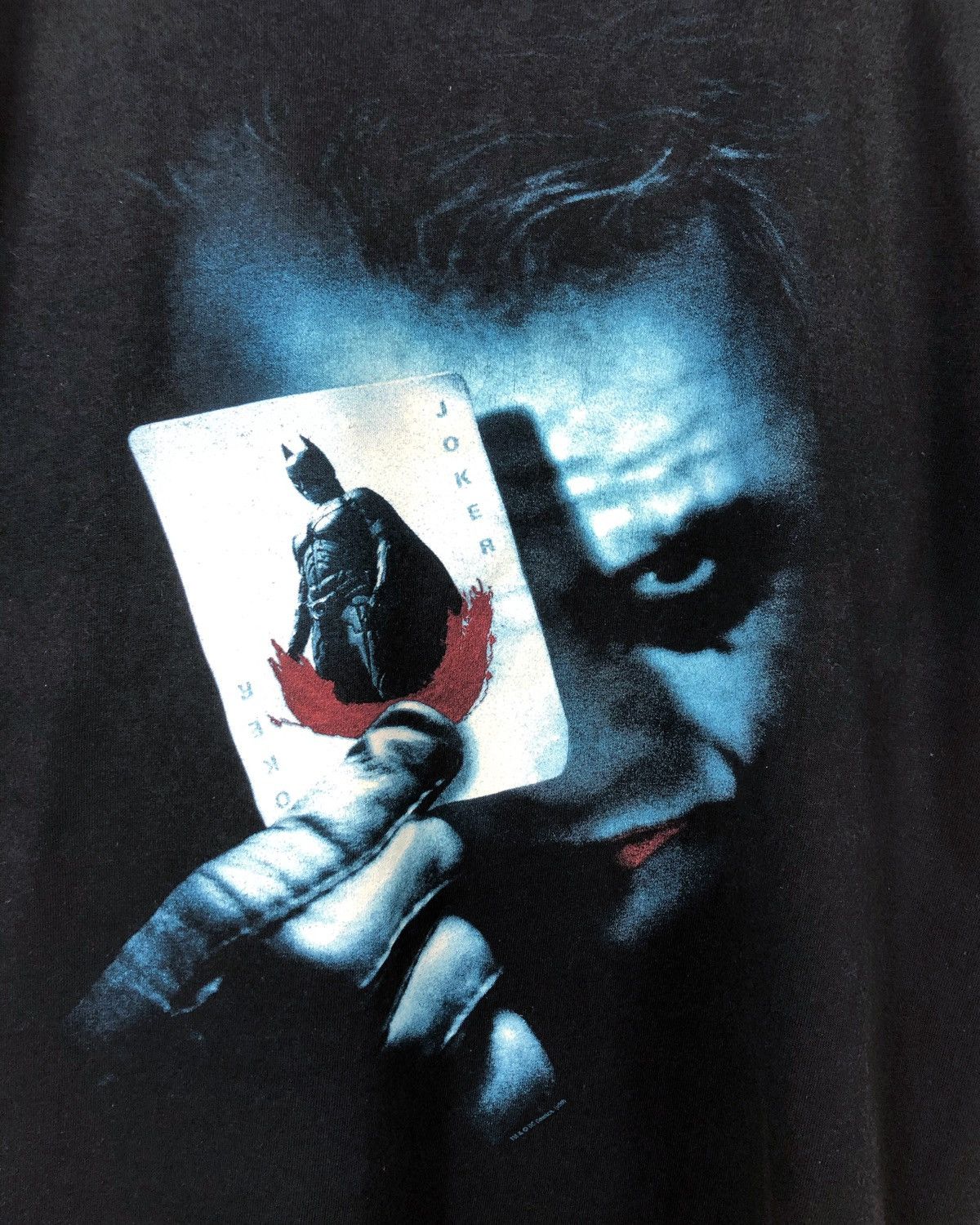 DC Comics Rare Vintage 2000s The Joker The Dark Knight Movie Tee Size US L / EU 52-54 / 3 - 3 Thumbnail