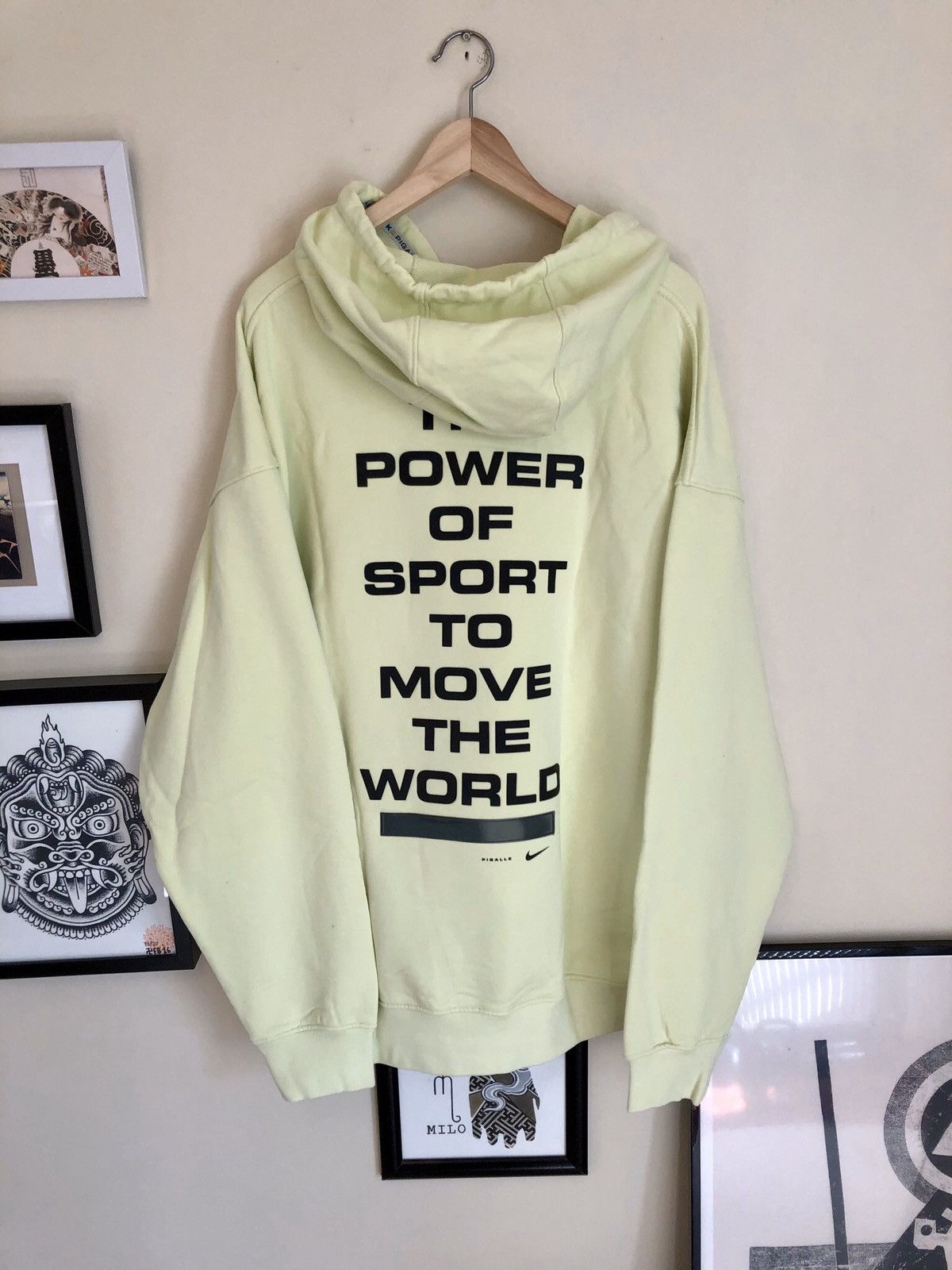 Pigalle X Nike SS20 Lab Power of Sport Basket hoodie