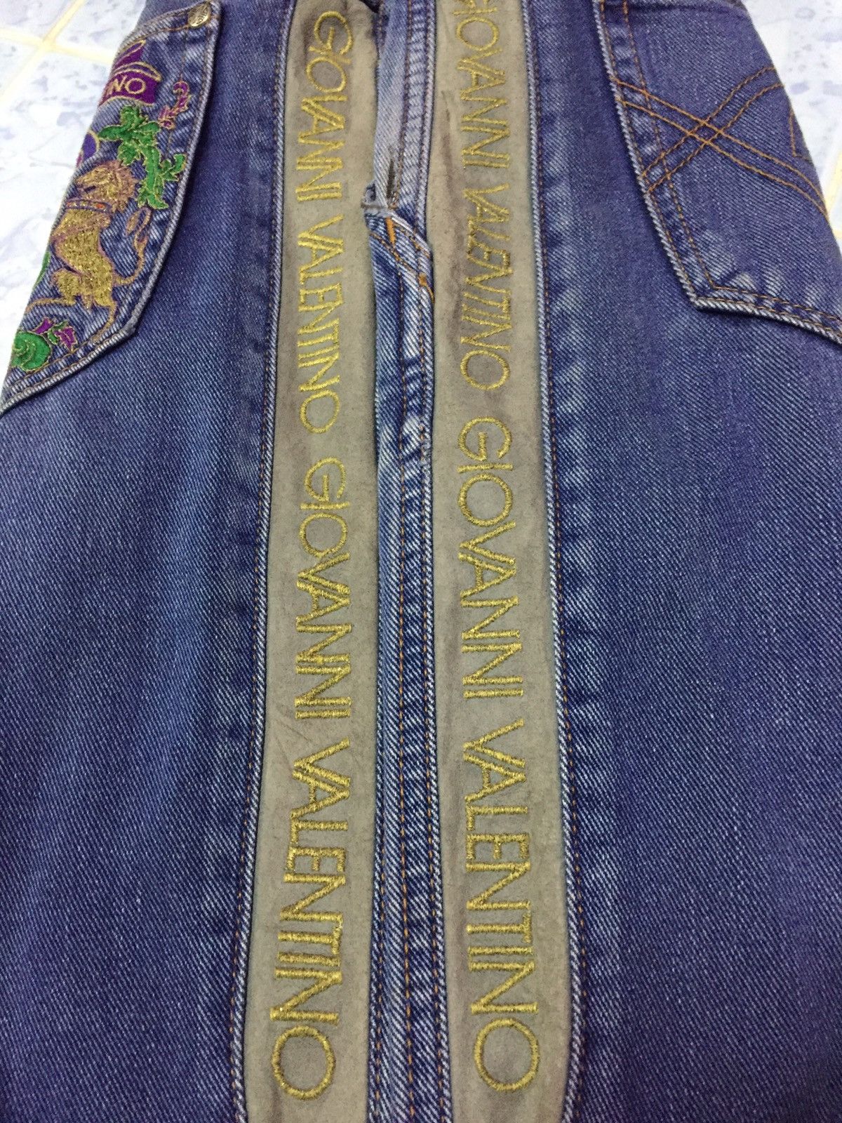 Giovanni Valentino Giovanni Valentino Denim Jeans Size US 31 - 8 Thumbnail