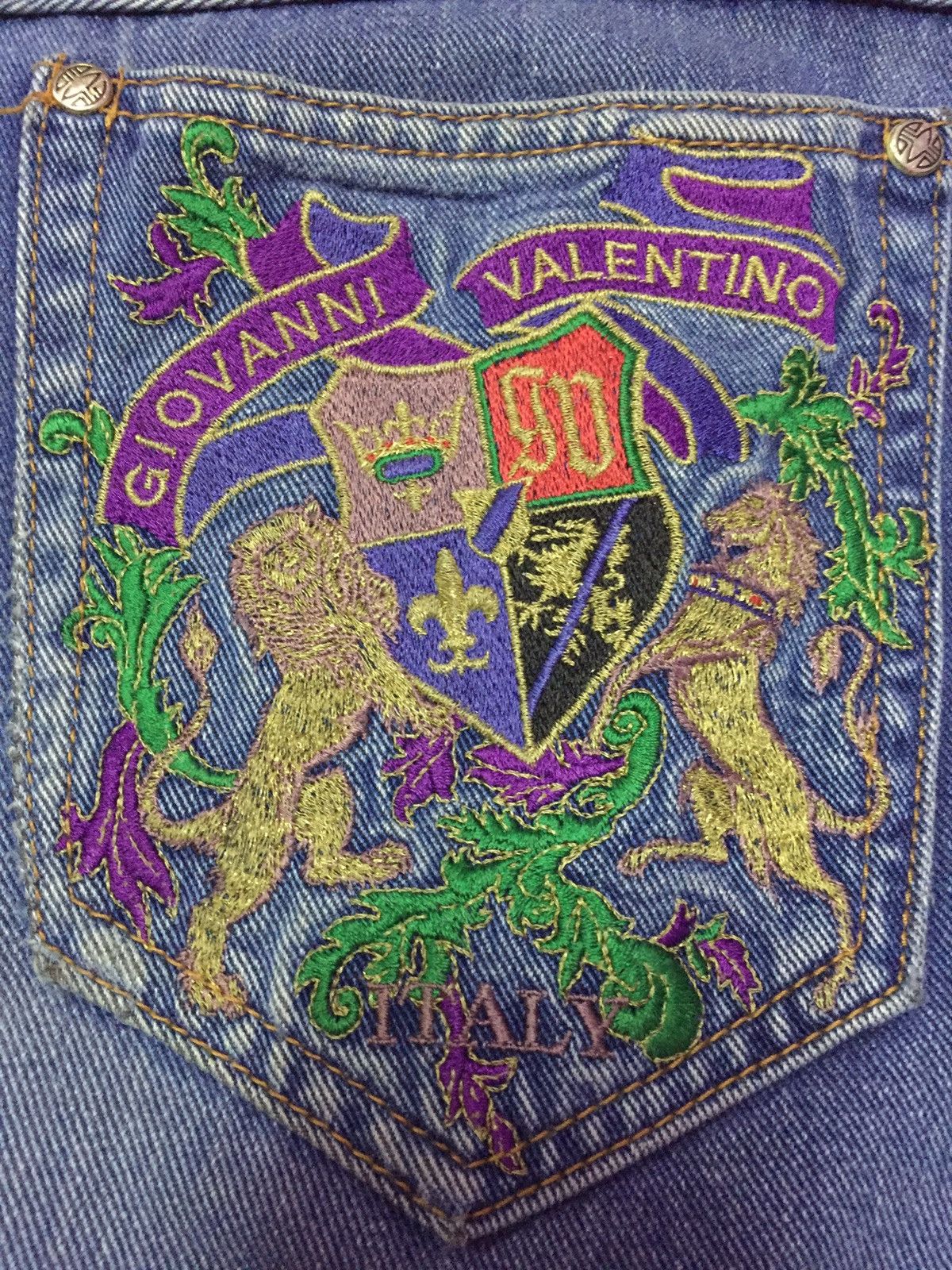 Giovanni Valentino Giovanni Valentino Denim Jeans Size US 31 - 4 Thumbnail