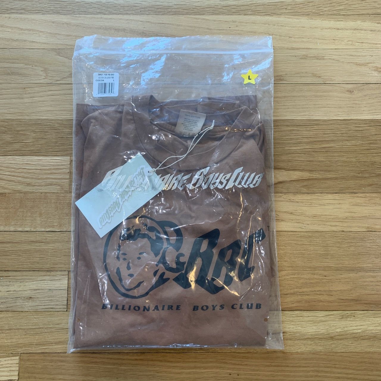 image of Billionaire Boys Club Cocoa OG Logo Tee in Brown, Men's (Size Large)