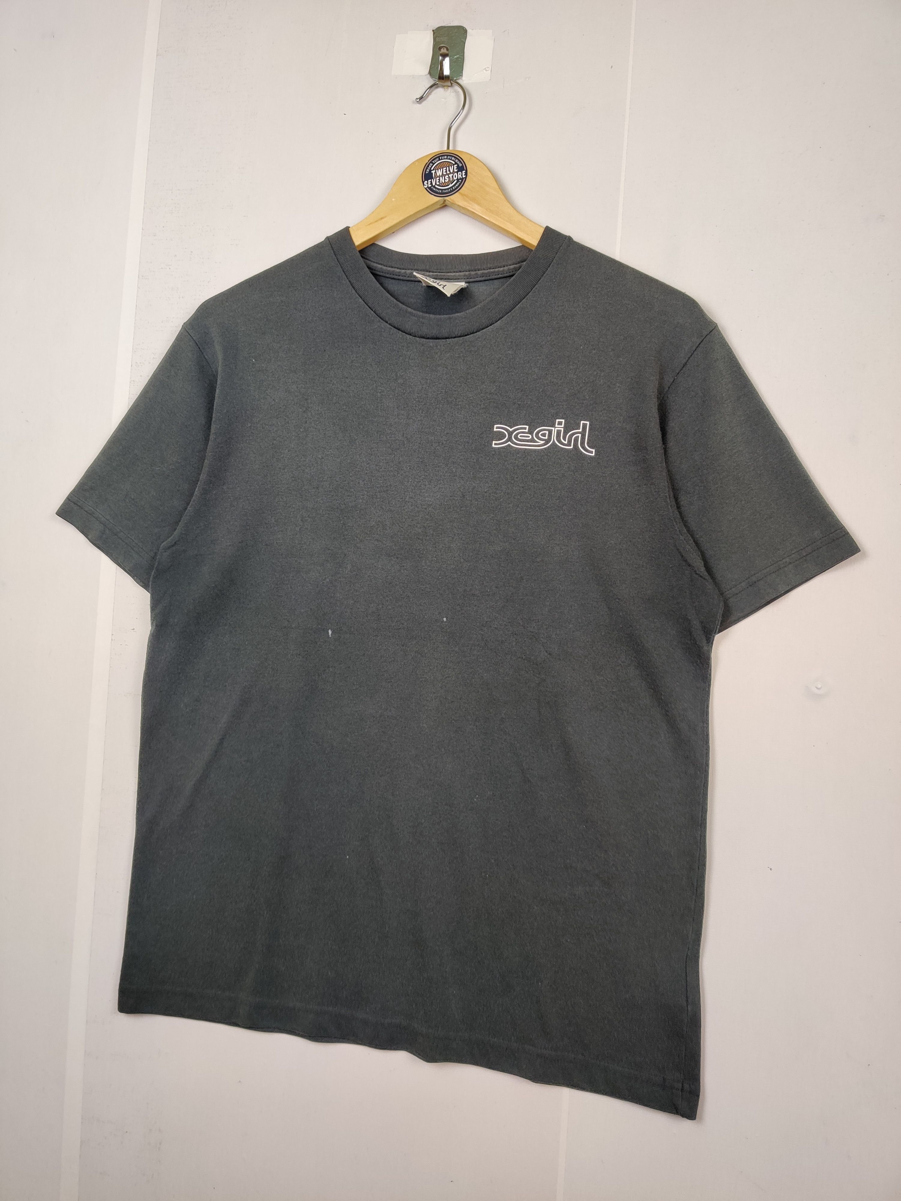 Girl Skateboards Vintage X-Girl Big Logo Backhit Tee Tshirt Size US M / EU 48-50 / 2 - 4 Thumbnail
