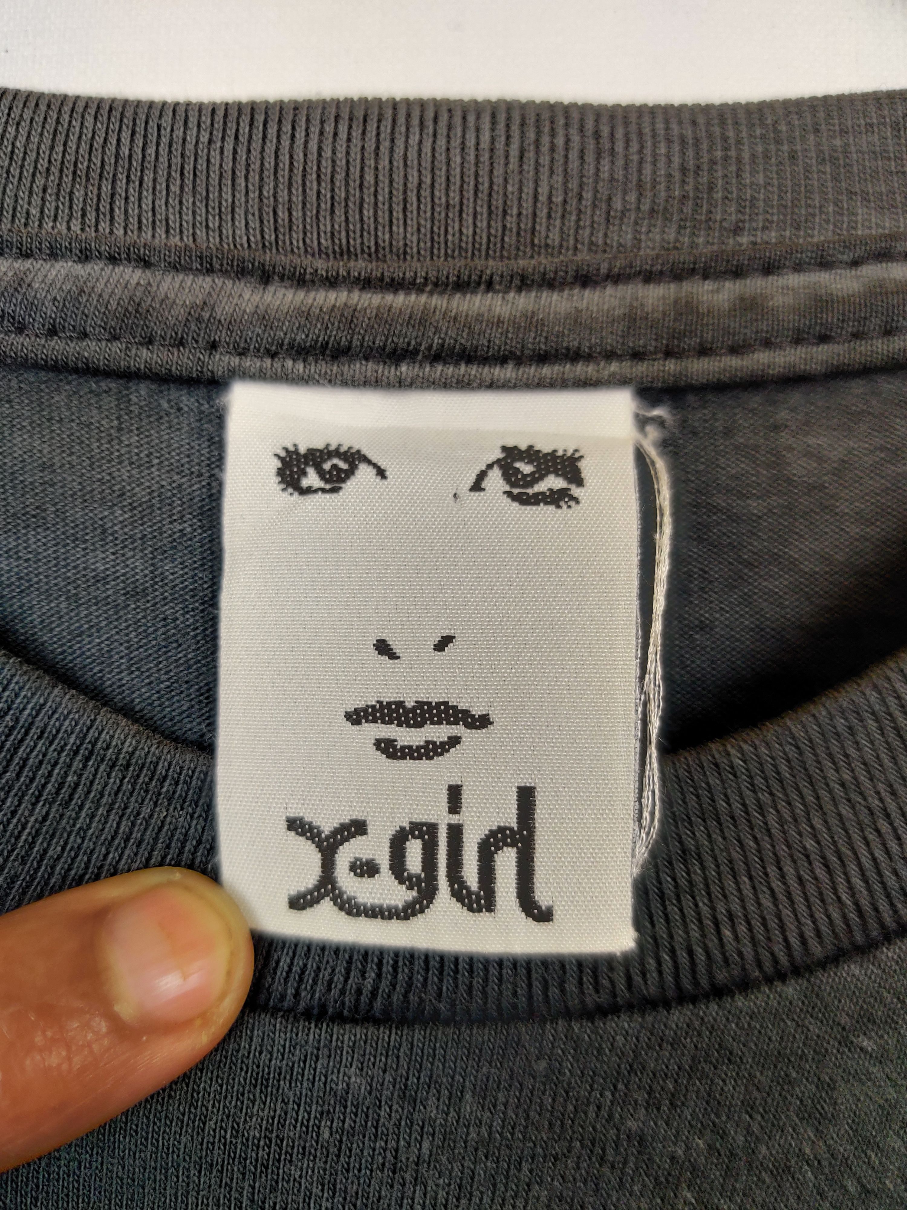 Girl Skateboards Vintage X-Girl Big Logo Backhit Tee Tshirt Size US M / EU 48-50 / 2 - 10 Thumbnail