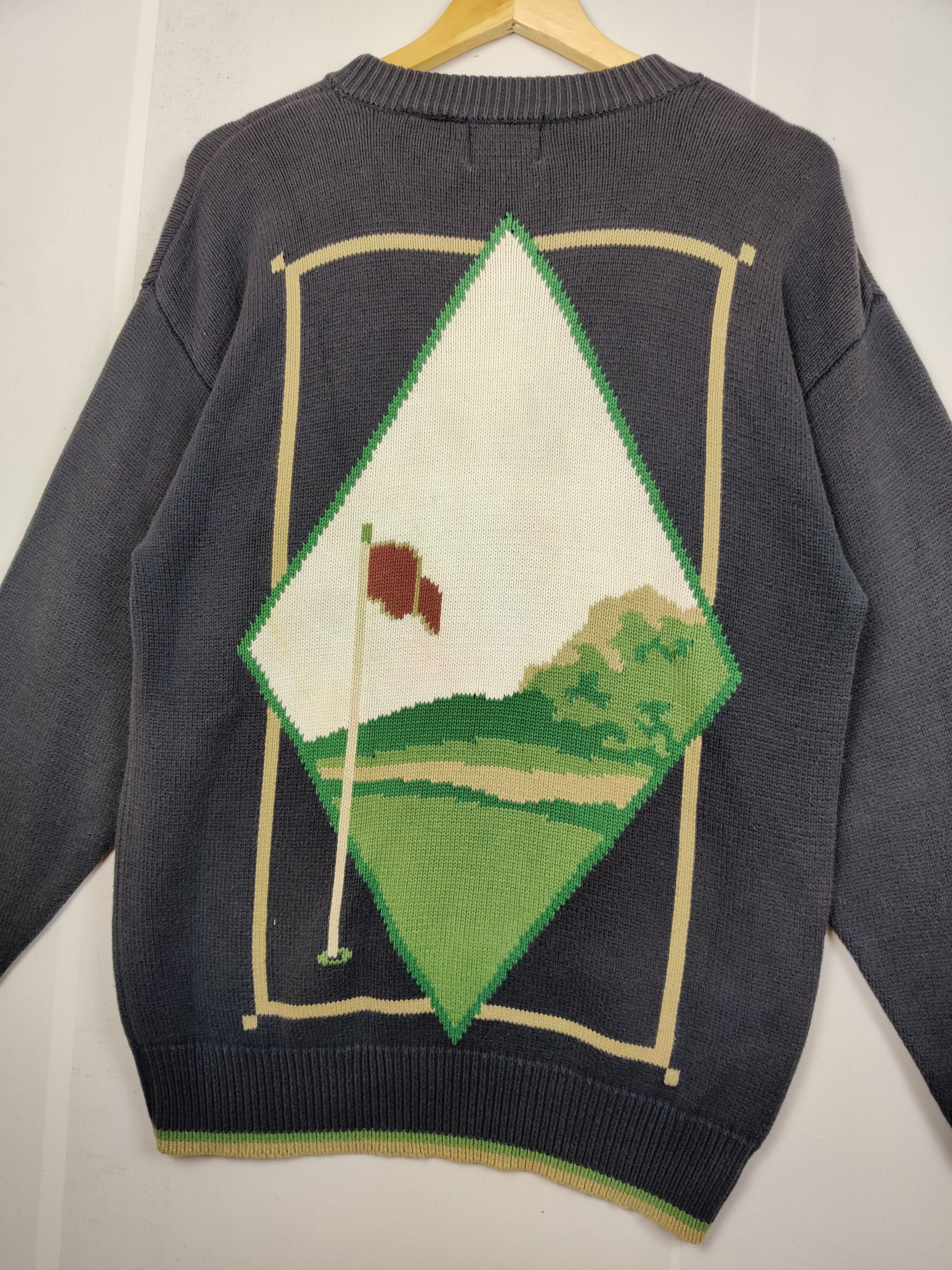 Vintage Vintage Golf Classics Knit Sweater Nice Design Size US M / EU 48-50 / 2 - 6 Thumbnail